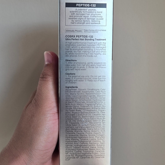 COSRX Peptide 132 Ultra Perfect Hair Bonding Treatment - Silver - Picture 3 of 4